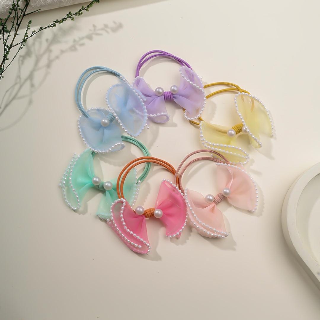 Celestial Ribbons Hair Rubber (pack of 5)