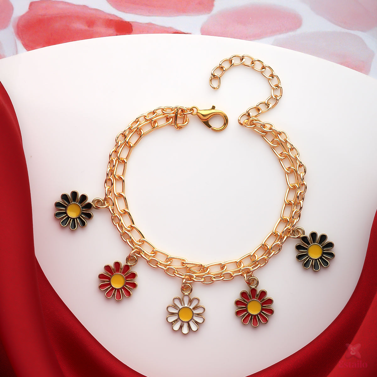 Floral Burst Bracelet