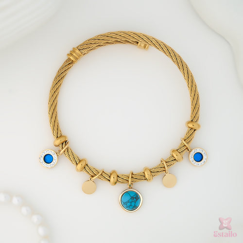 Bling Mystic Eye Statement Bracelet