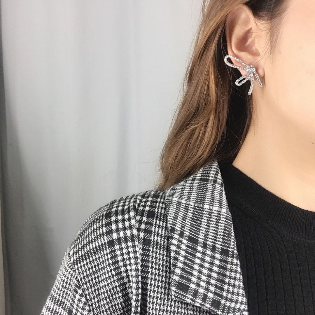 Knotty Glitter Earrings