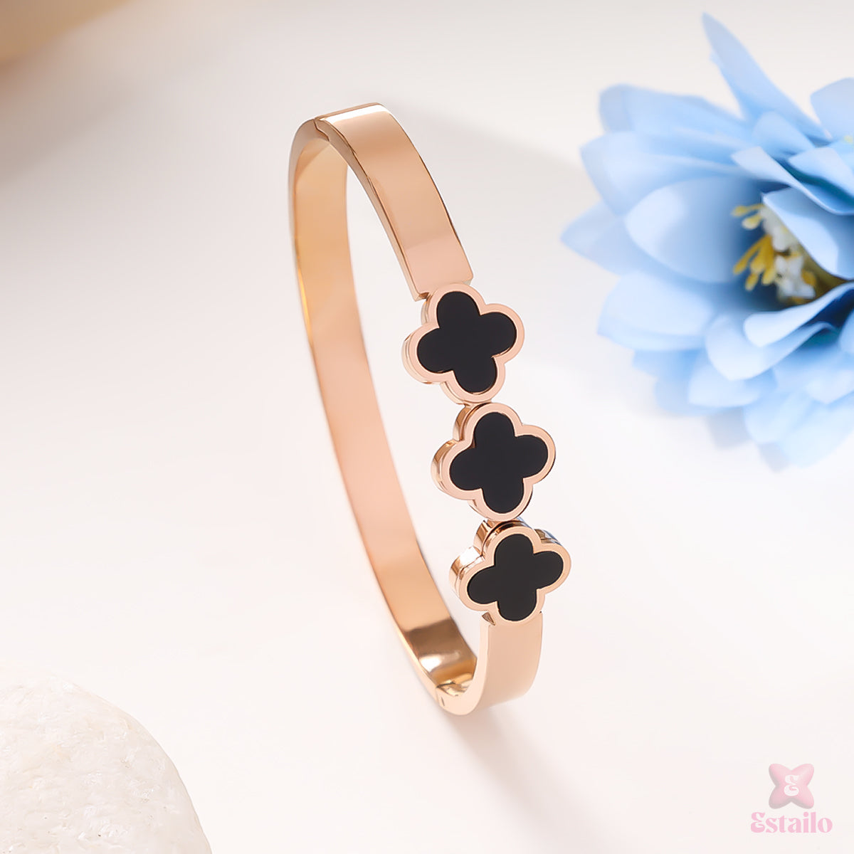 Clove Charm Trio Bracelet