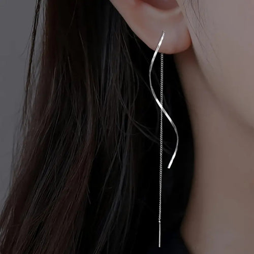 Helix Whisper Threader Earrings