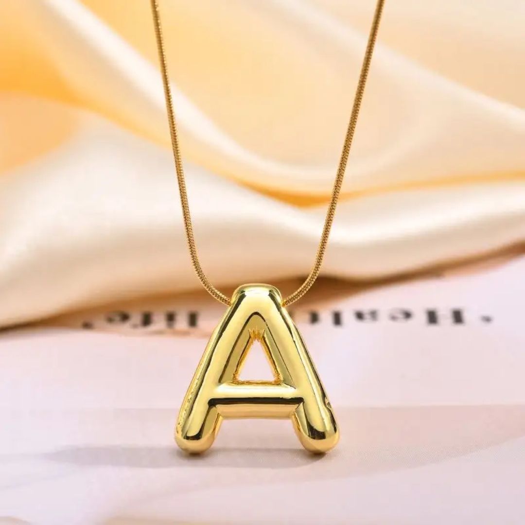 Initial Elegance "A" Neckpiece