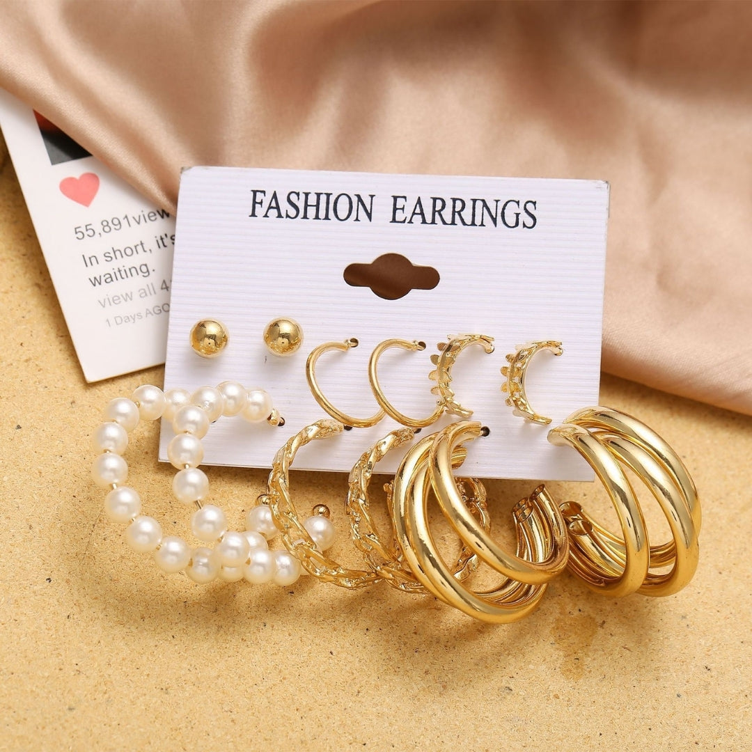 Golden Goddess Combo Earring