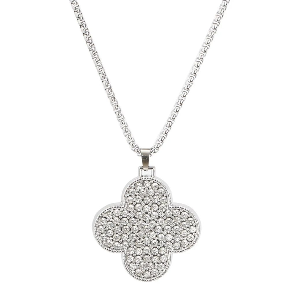 Moissanite Clover Necklace