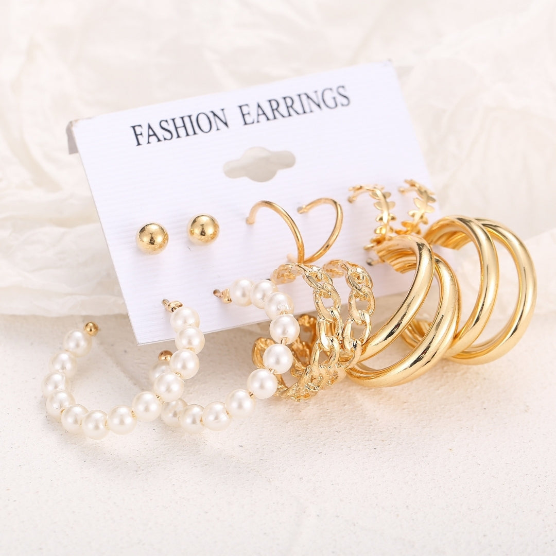 Golden Goddess Combo Earring