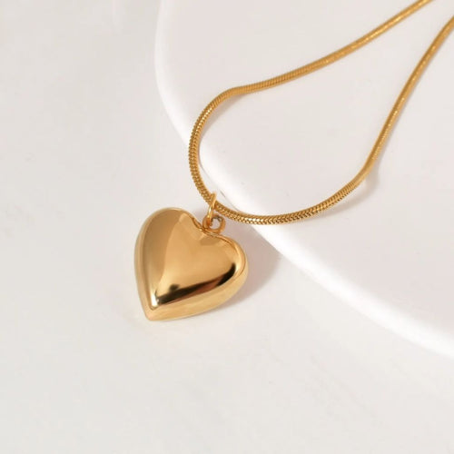 Puffy Heart Necklace