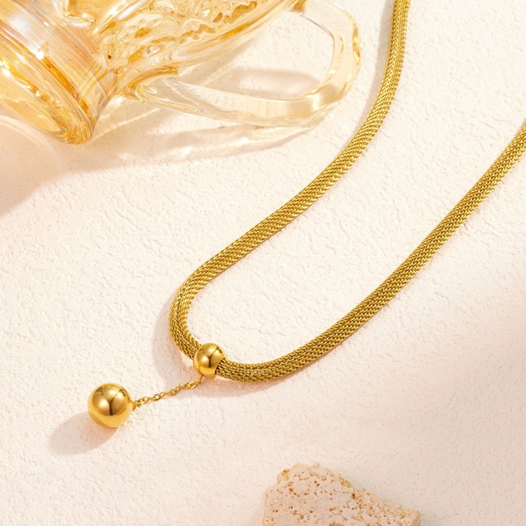 Gilded Conduit Necklace