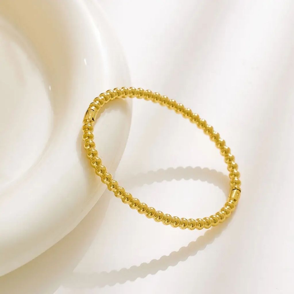 Rhinestone Bangle Bracelet