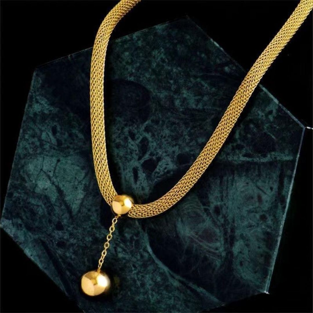 Gilded Conduit Necklace