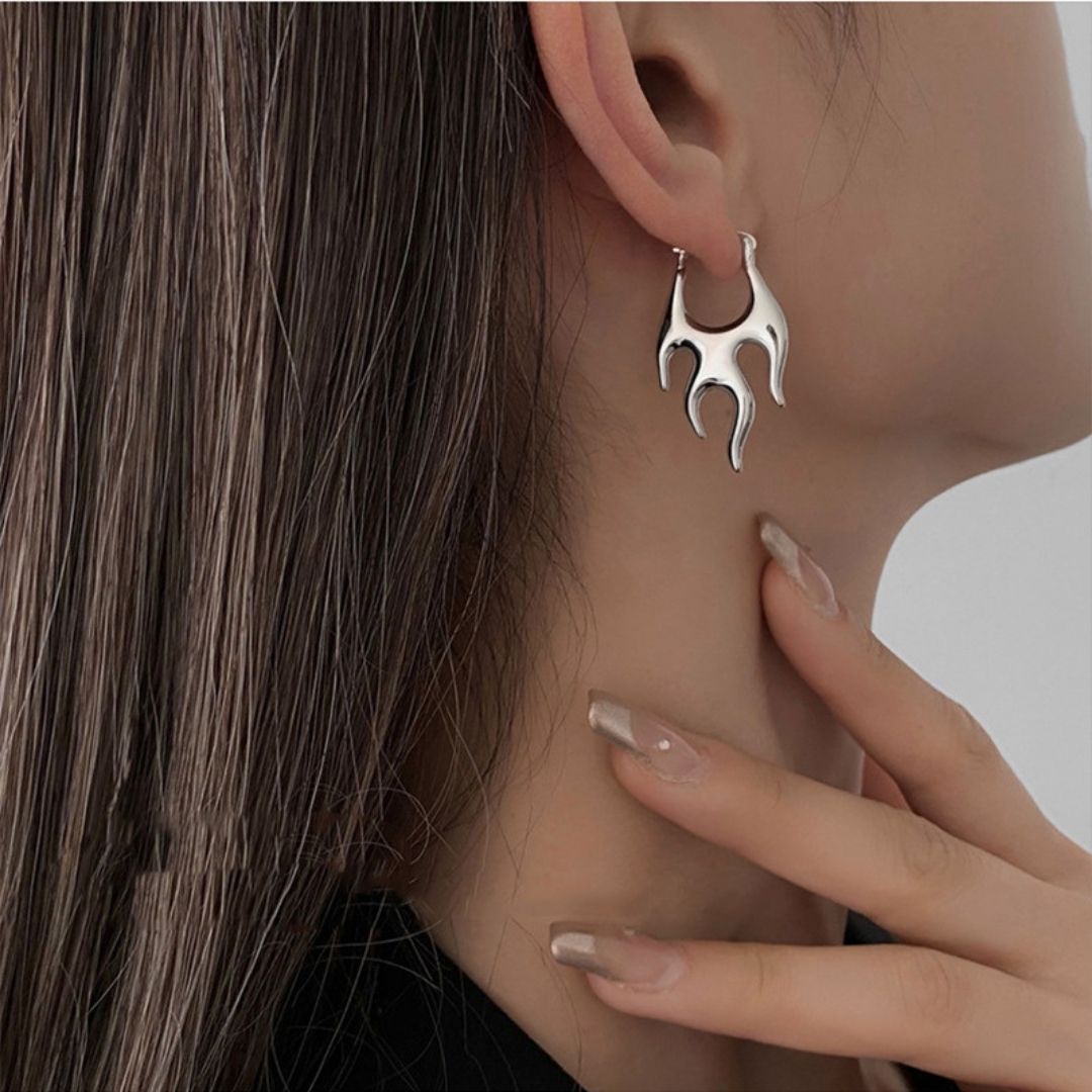 Mercury Inferno Drops Earrings