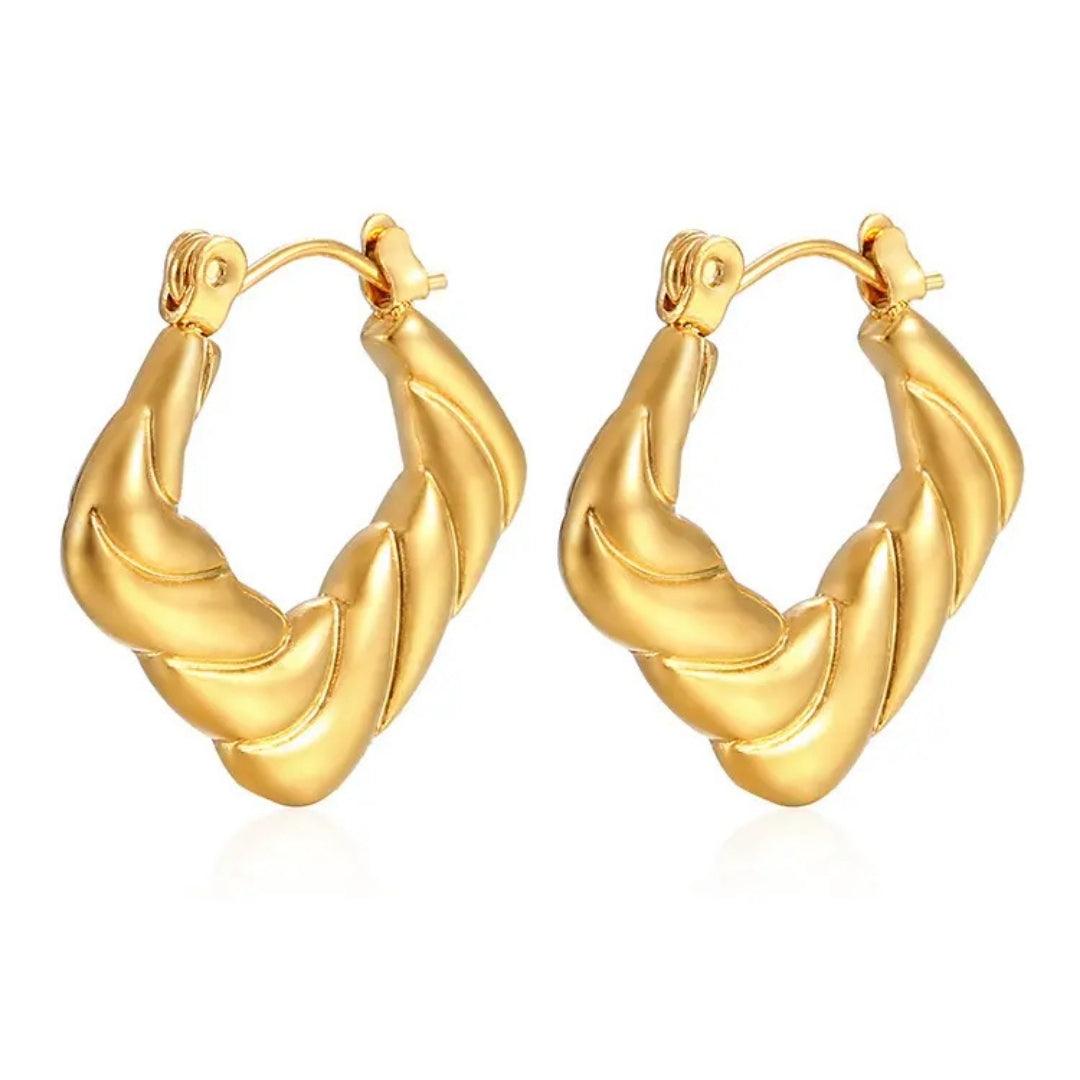 Radiant Hue Hoops Earrings