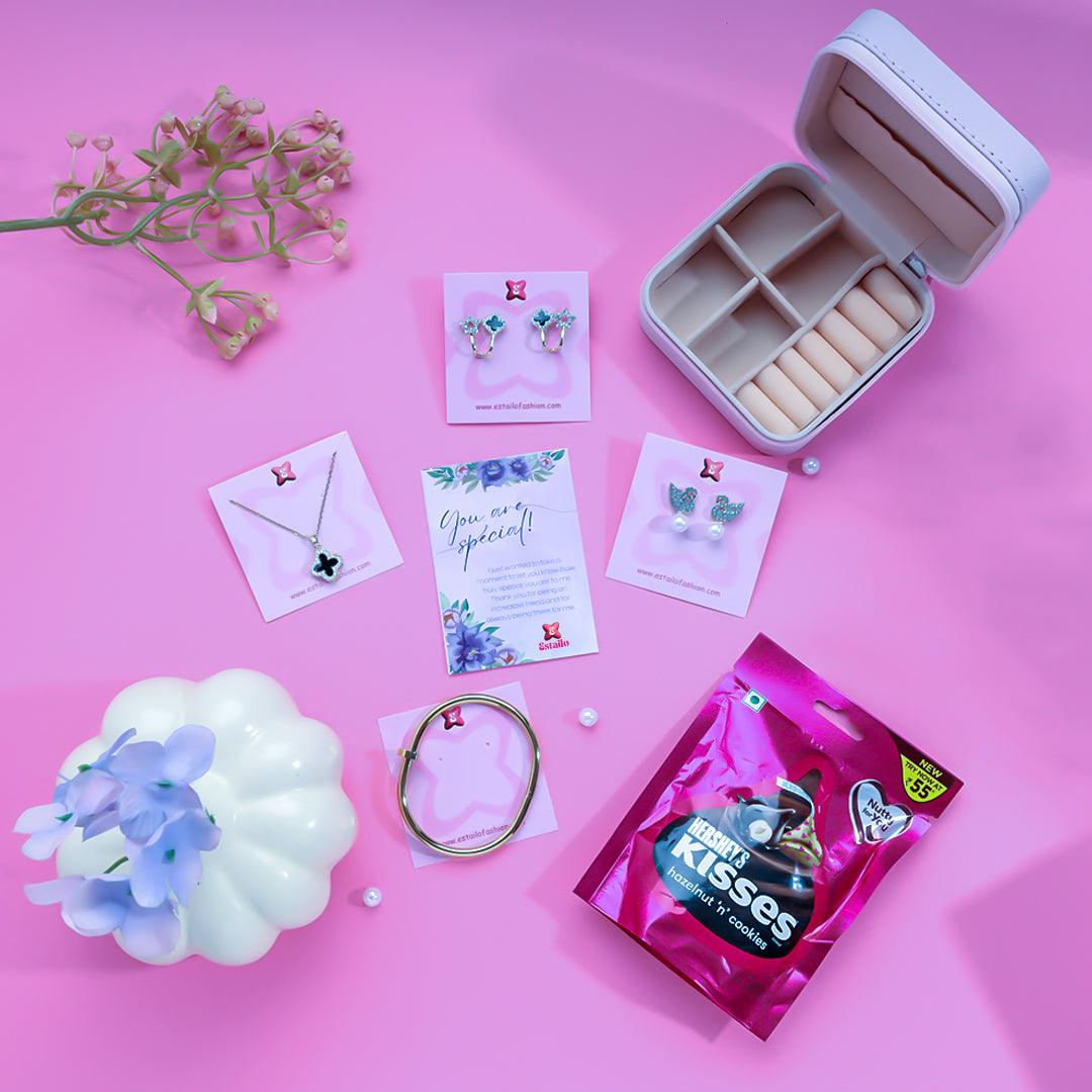 For The Special Crush  Gift Hamper + Jewellery Organiser