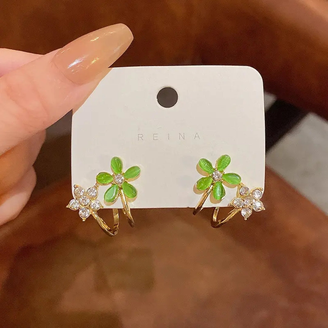 Green Enchanté Earrings