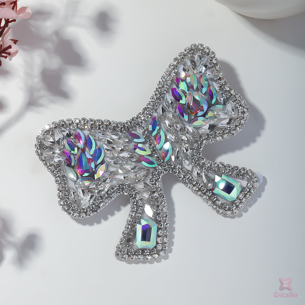 Embellished  Bow Clip