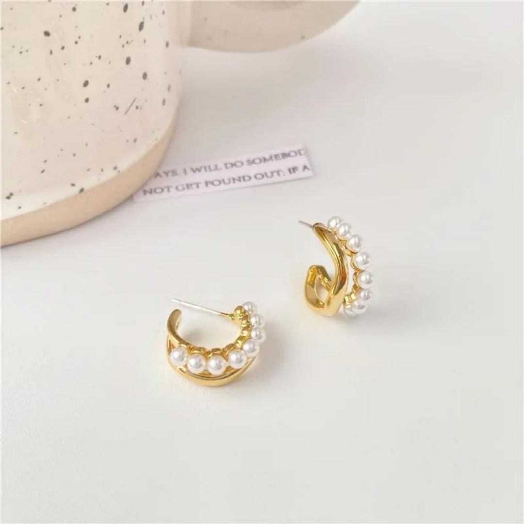 Bling Blogger Hoops Earrings