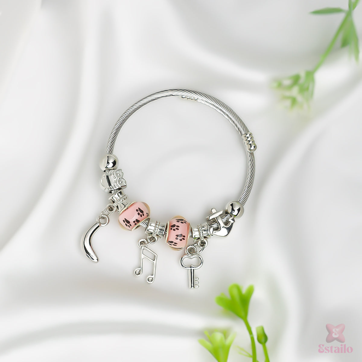 Bling Blogger Charm Bracelet