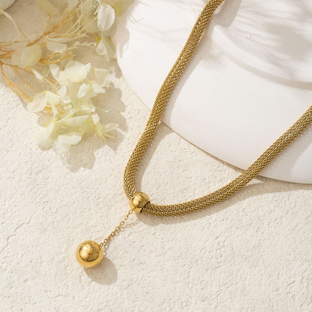 Gilded Conduit Necklace