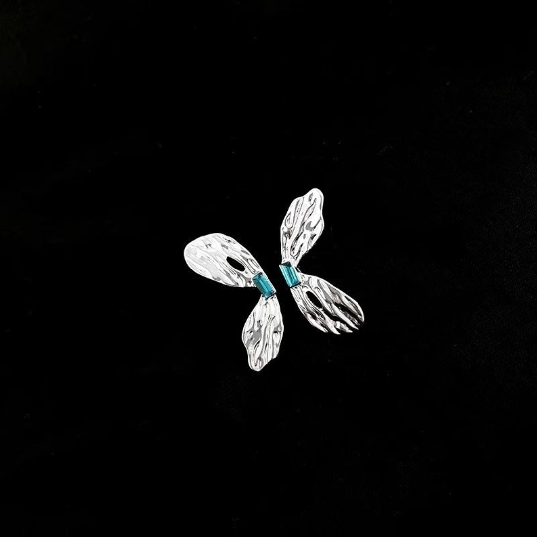 Fluttering Freedom Ear Cuff Earrings