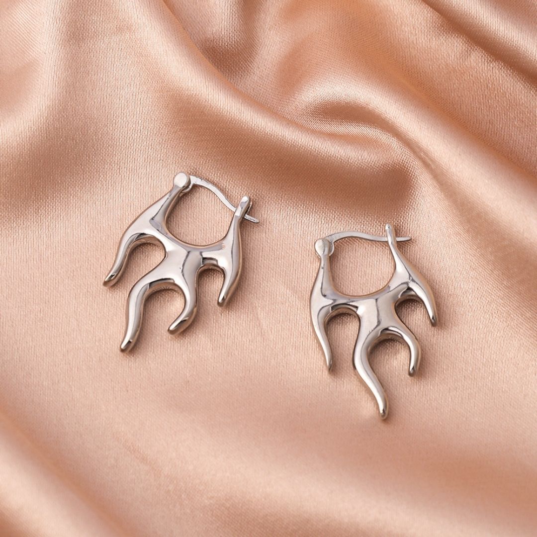 Mercury Inferno Drops Earrings