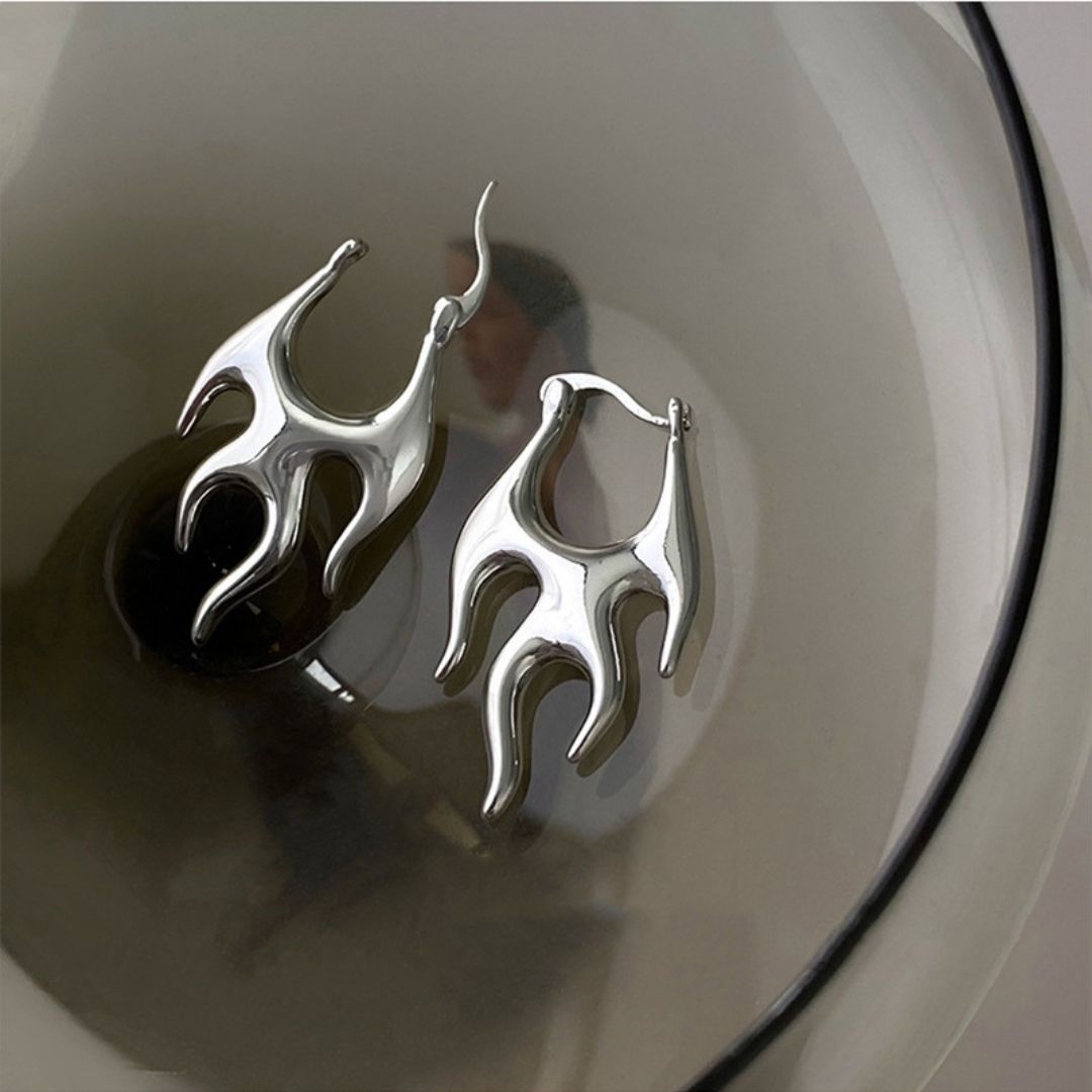 Mercury Inferno Drops Earrings