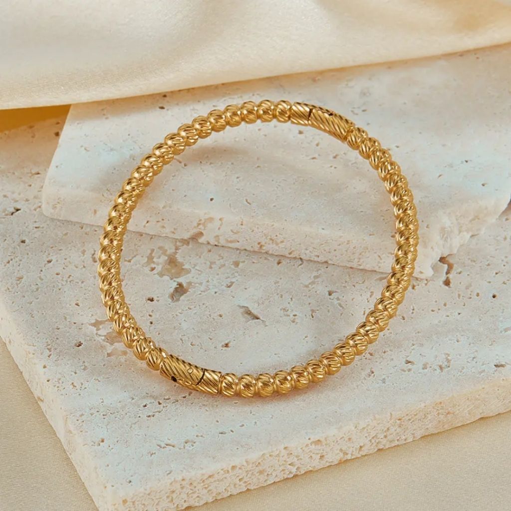 Rhinestone Bangle Bracelet