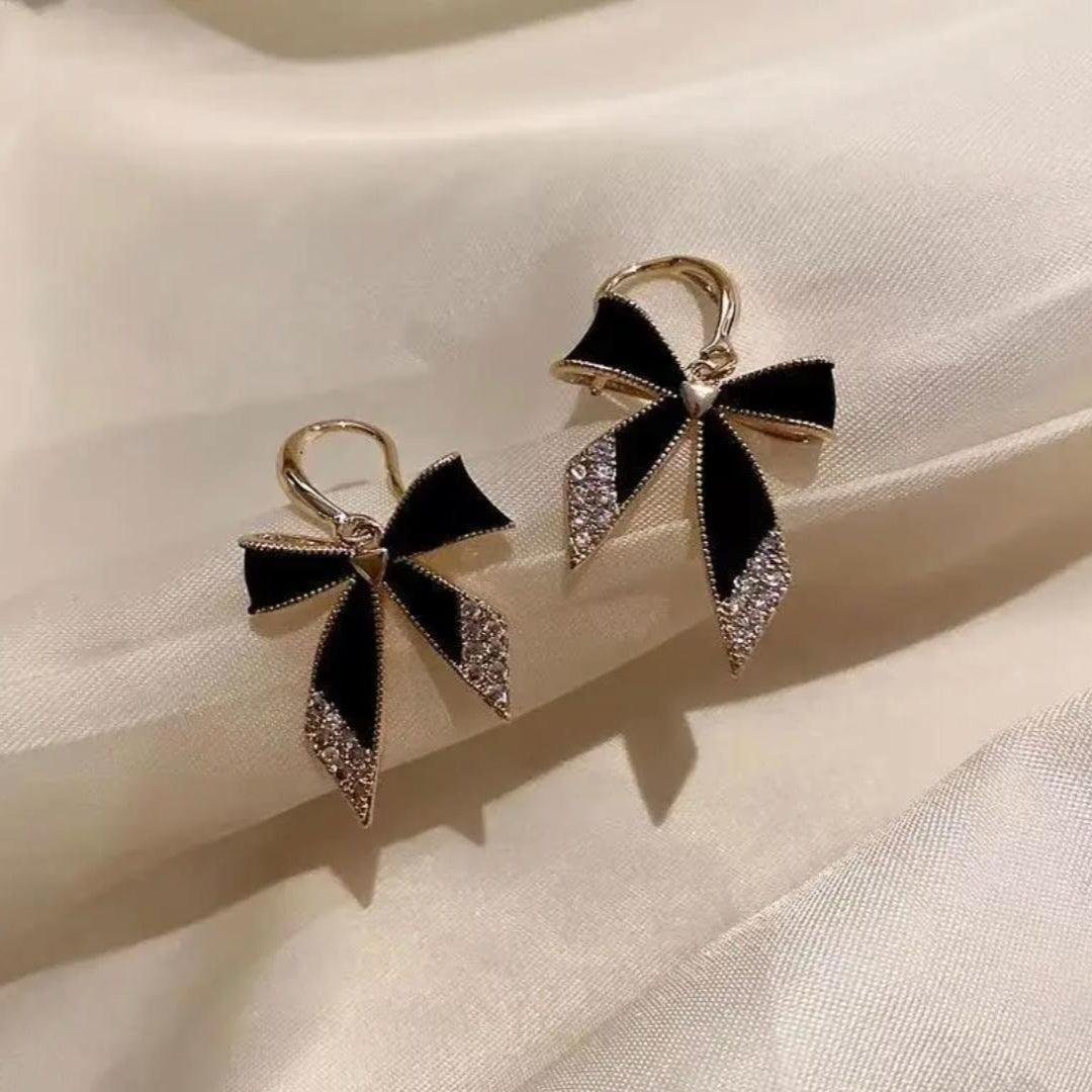 Bling Blogger Bow Earring