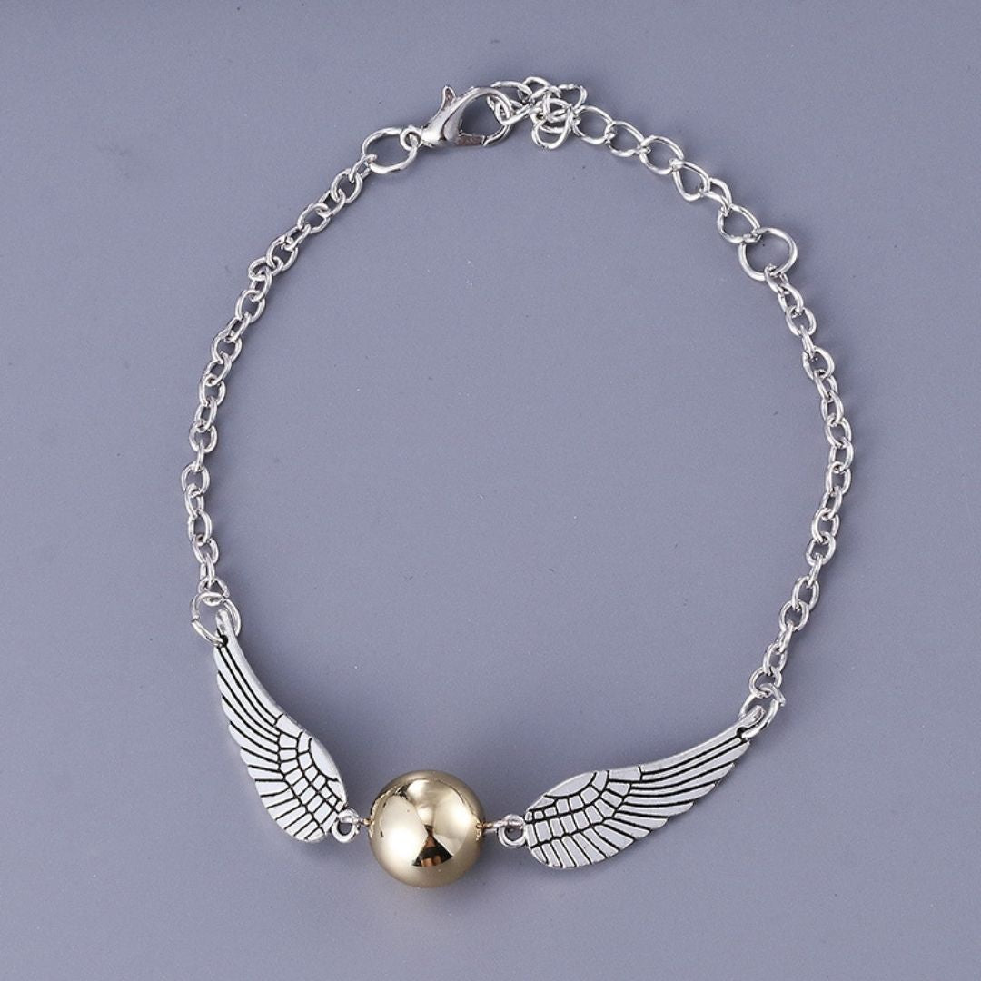 Seeker's Winged Orb Link Bracelet