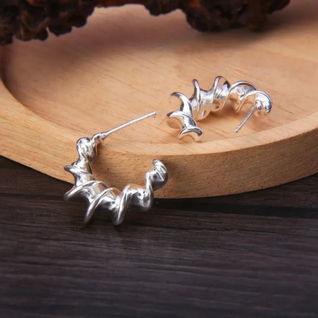 Enchanted Coil Charms Earrings