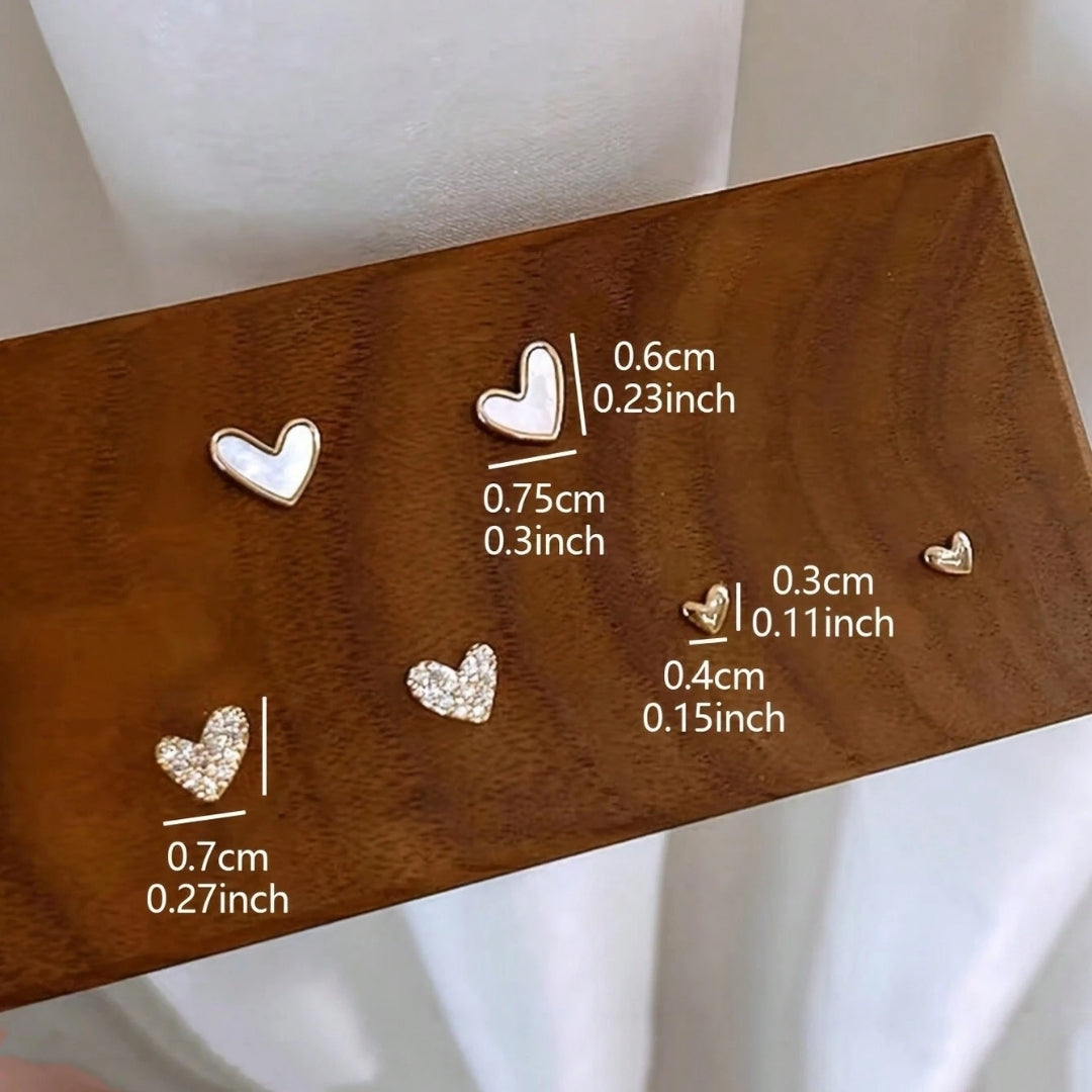 Tiny Heart Treasures Earrings