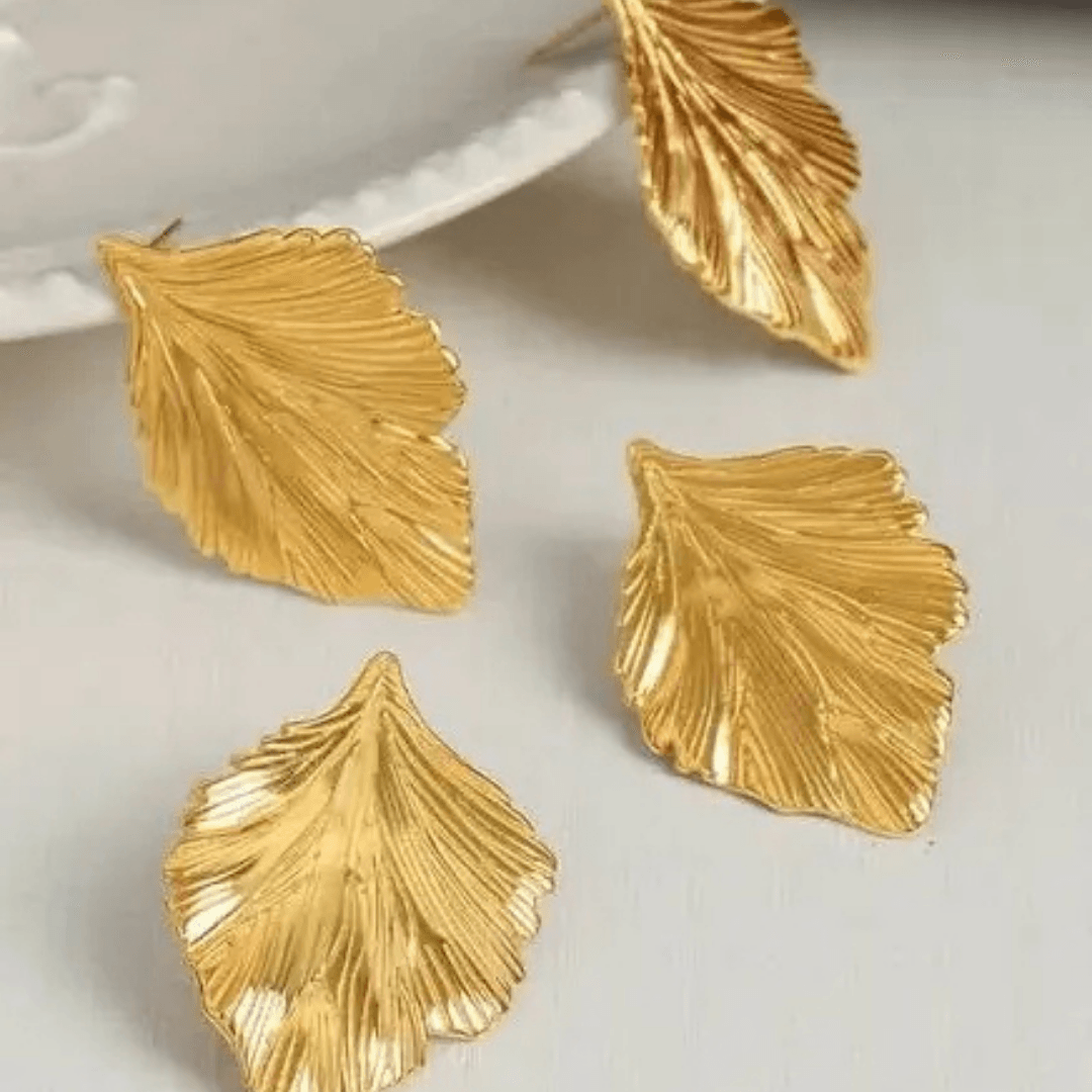 Petal & Leaf Earrings