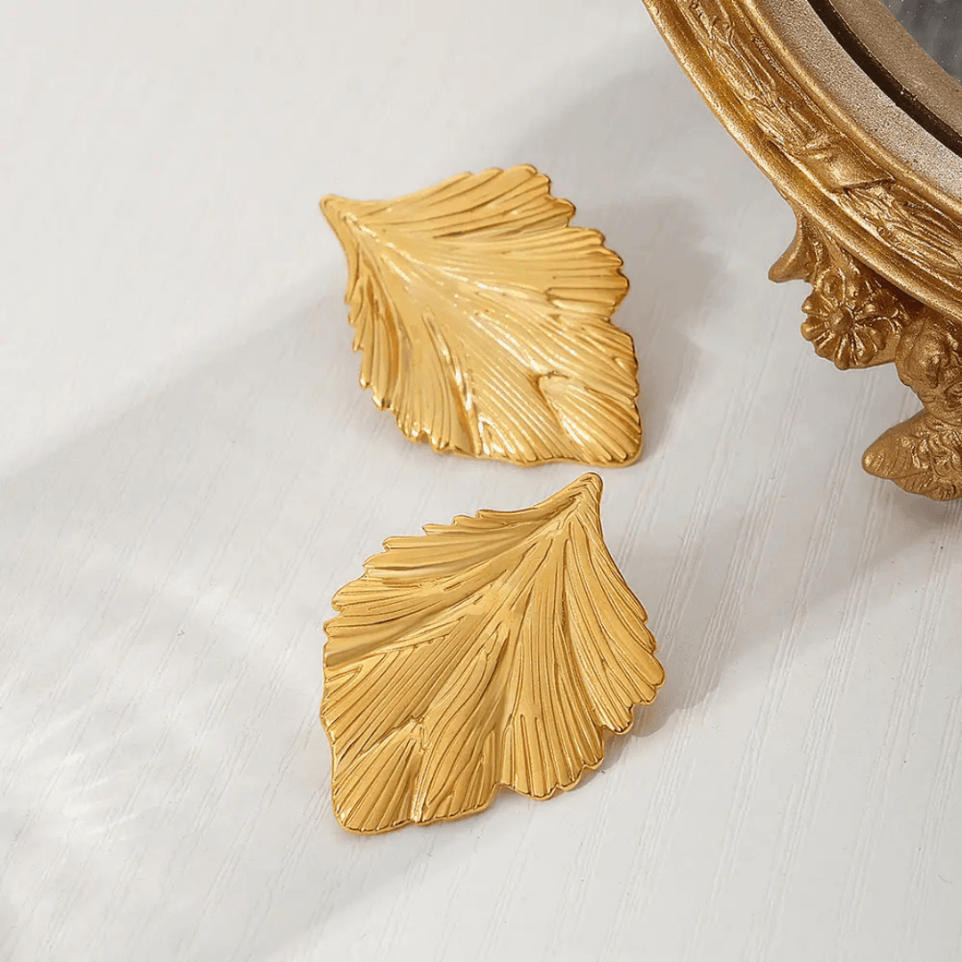 Petal & Leaf Earrings