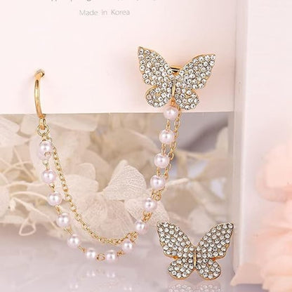 Fly High Butterfly Earcuff (single ear)