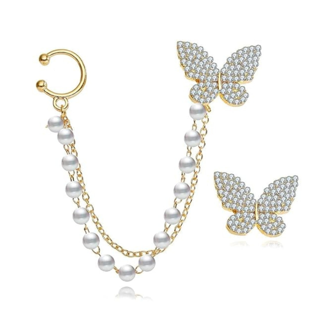 Fly High Butterfly Earcuff (single ear)