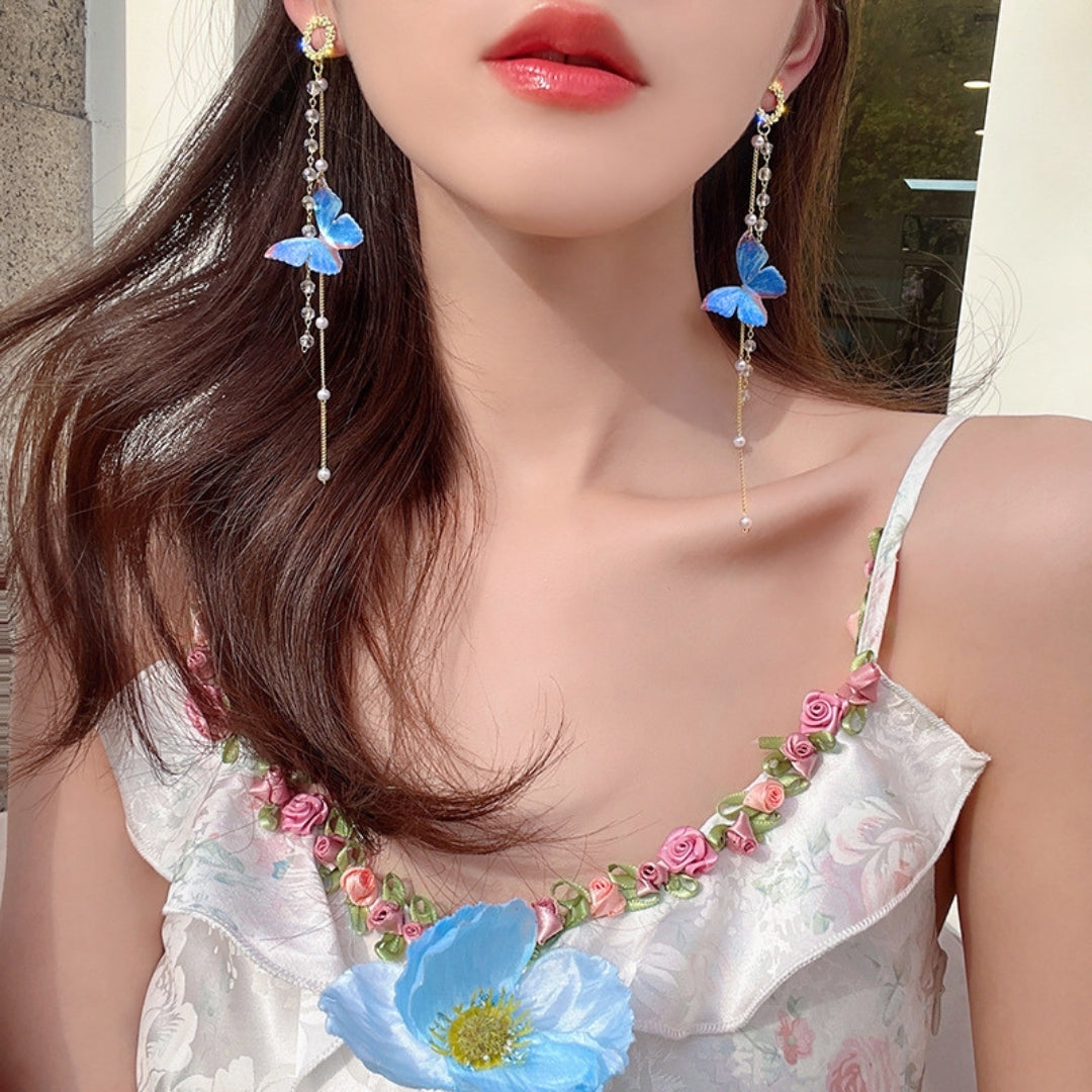Luminous Papillon Danglers Earrings