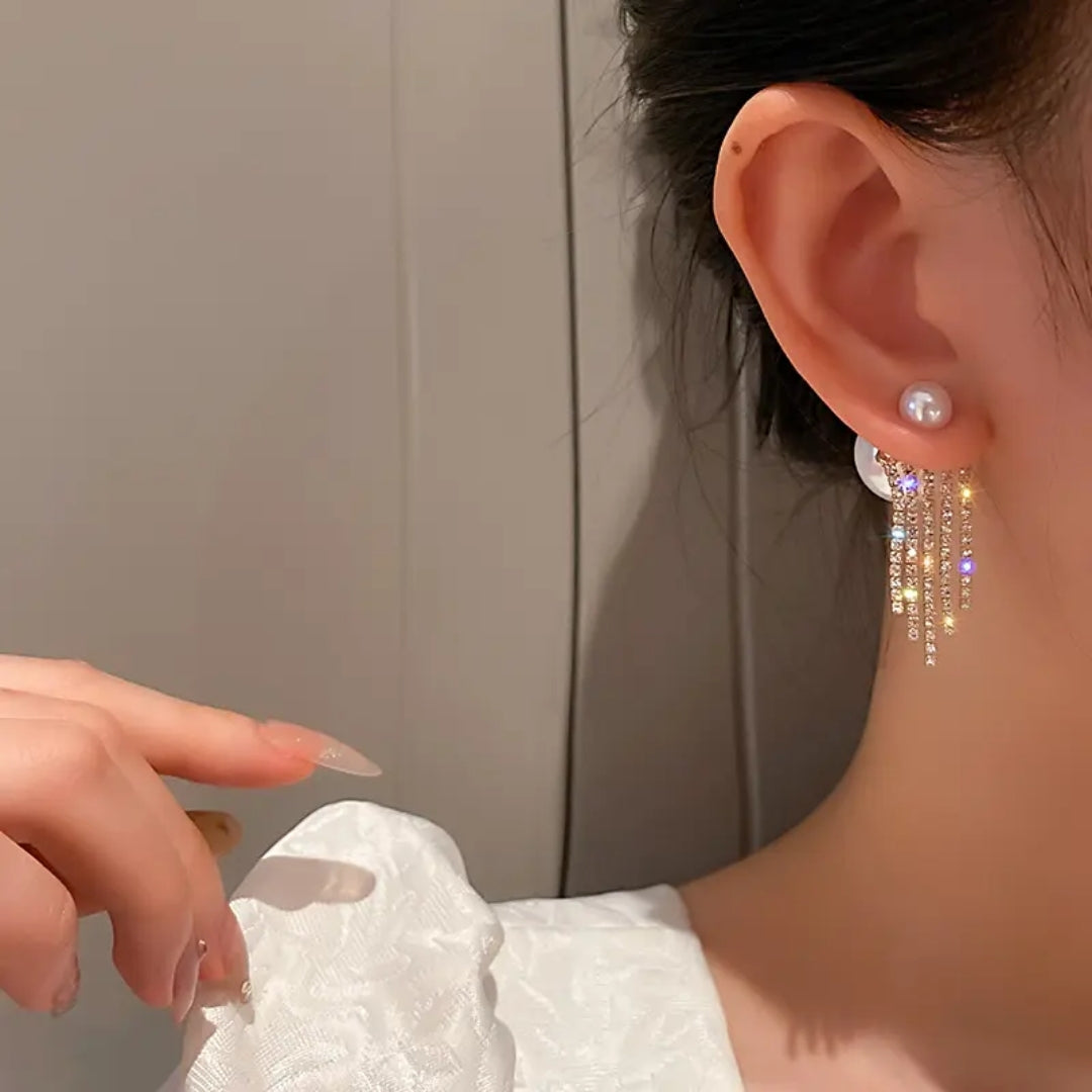 Élégance Pearl Dangles