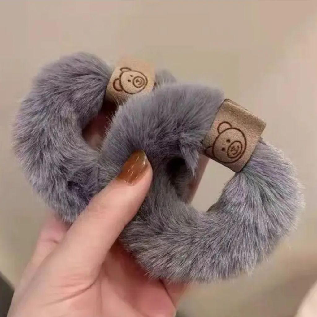 FurFlicks Hair Scrunchies Combo (pack of 3)