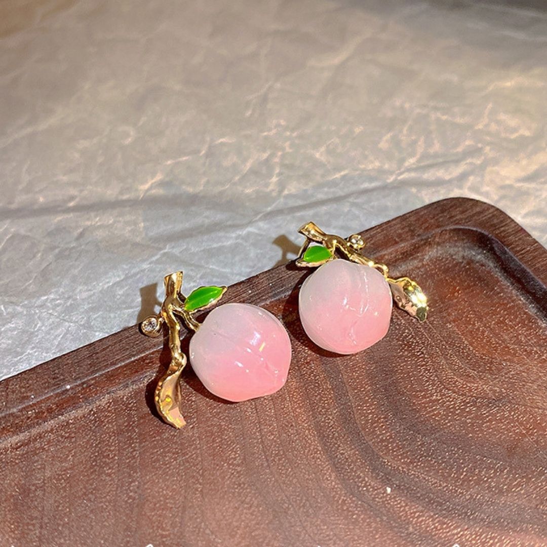 Peachy Keen Studs Earrings