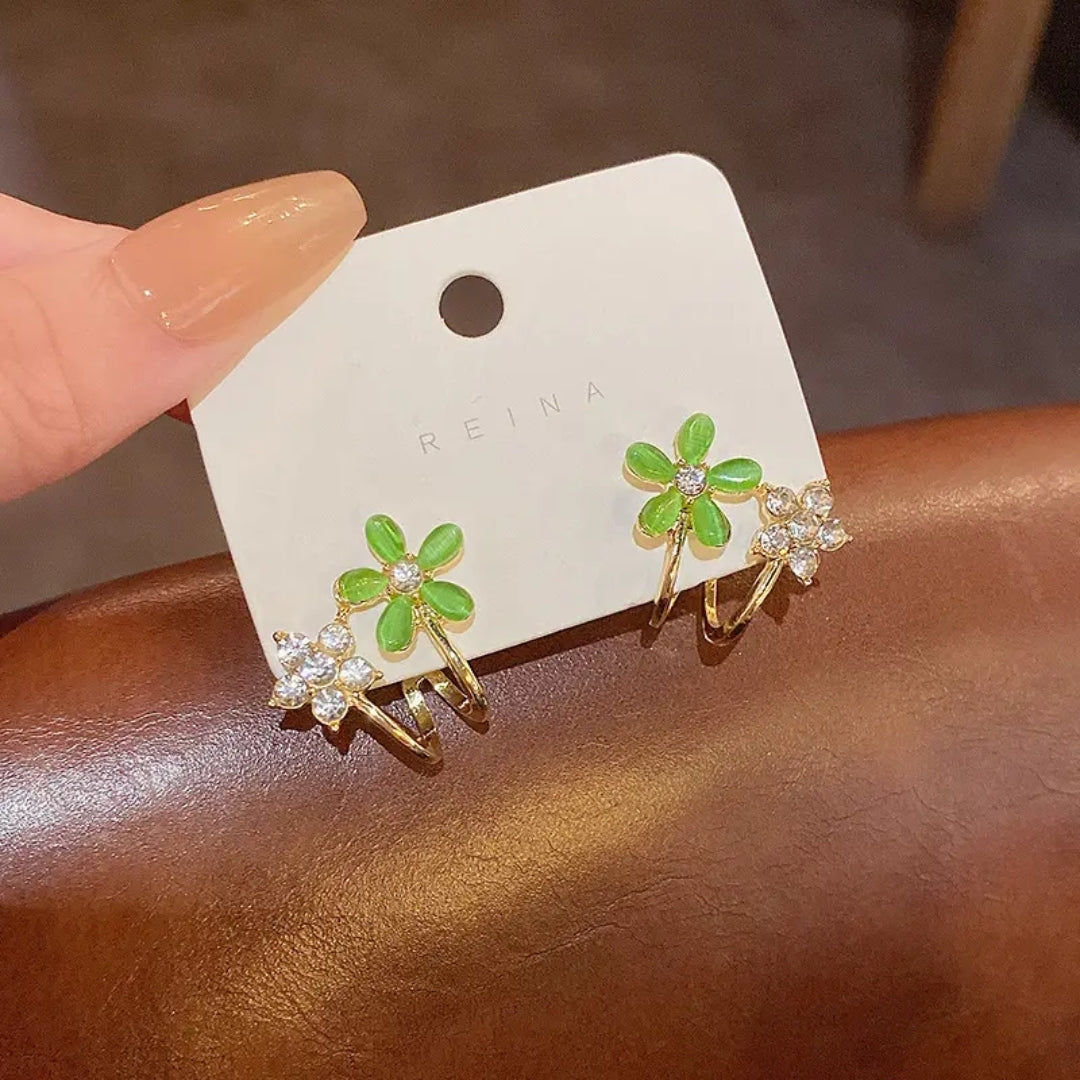 Green Enchanté Earrings