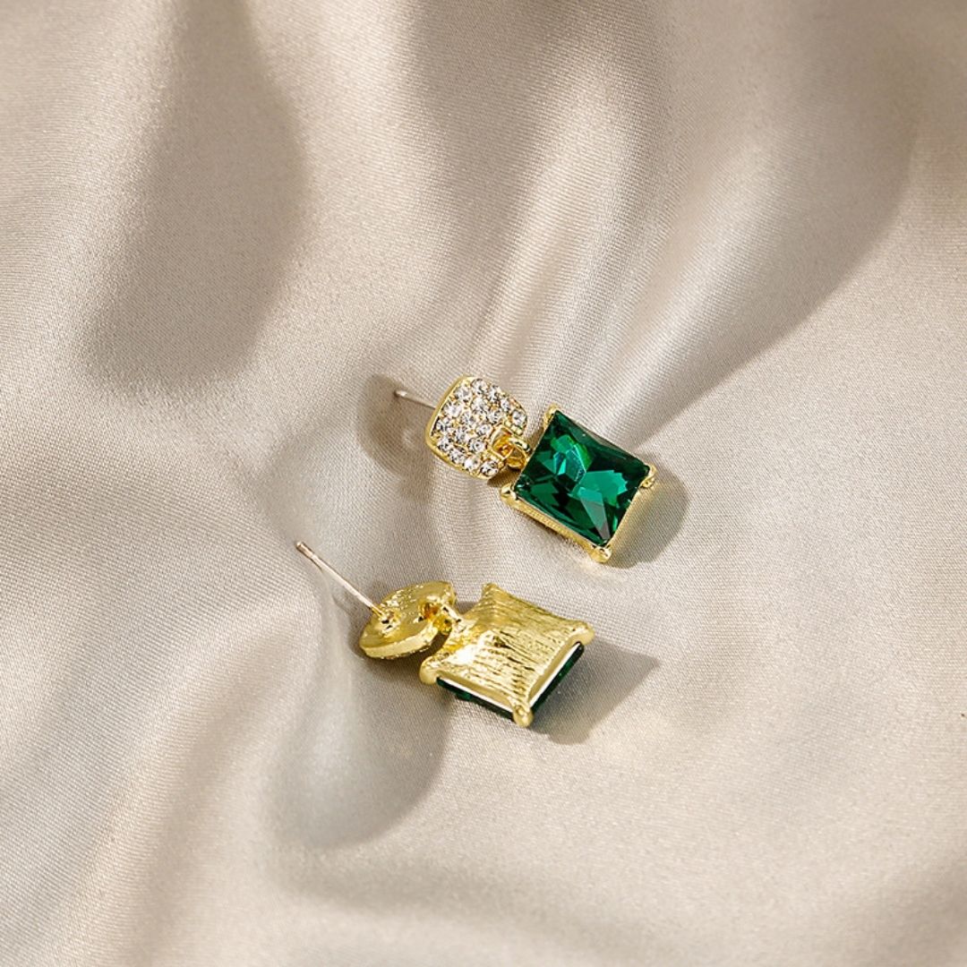 Emerald Royale Drops Earrings