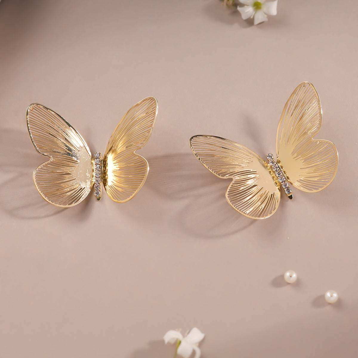 Fluttering Butterfly Earrings