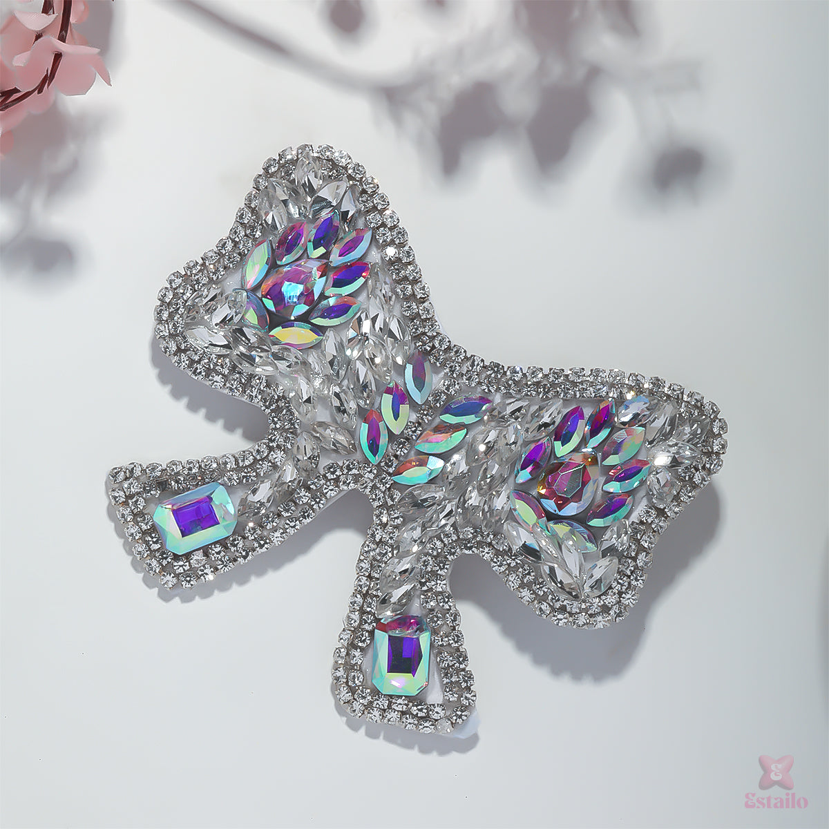 Embellished  Bow Clip
