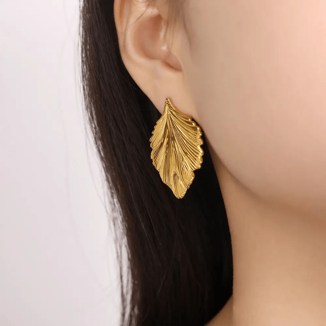 Petal & Leaf Earrings