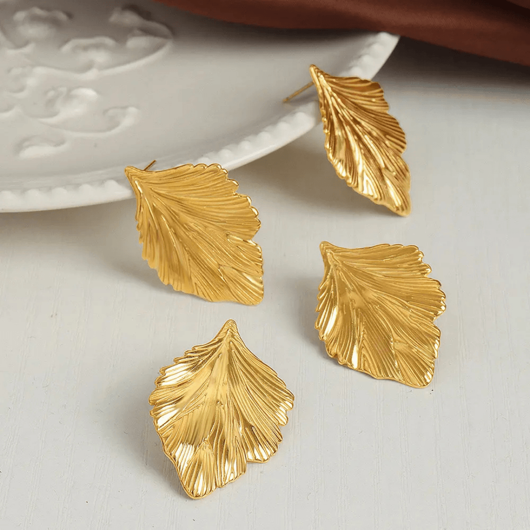 Petal & Leaf Earrings