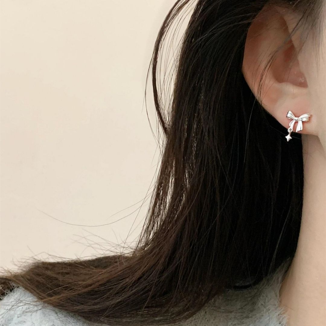 Starlet Ribbon Glow Drops Earrings