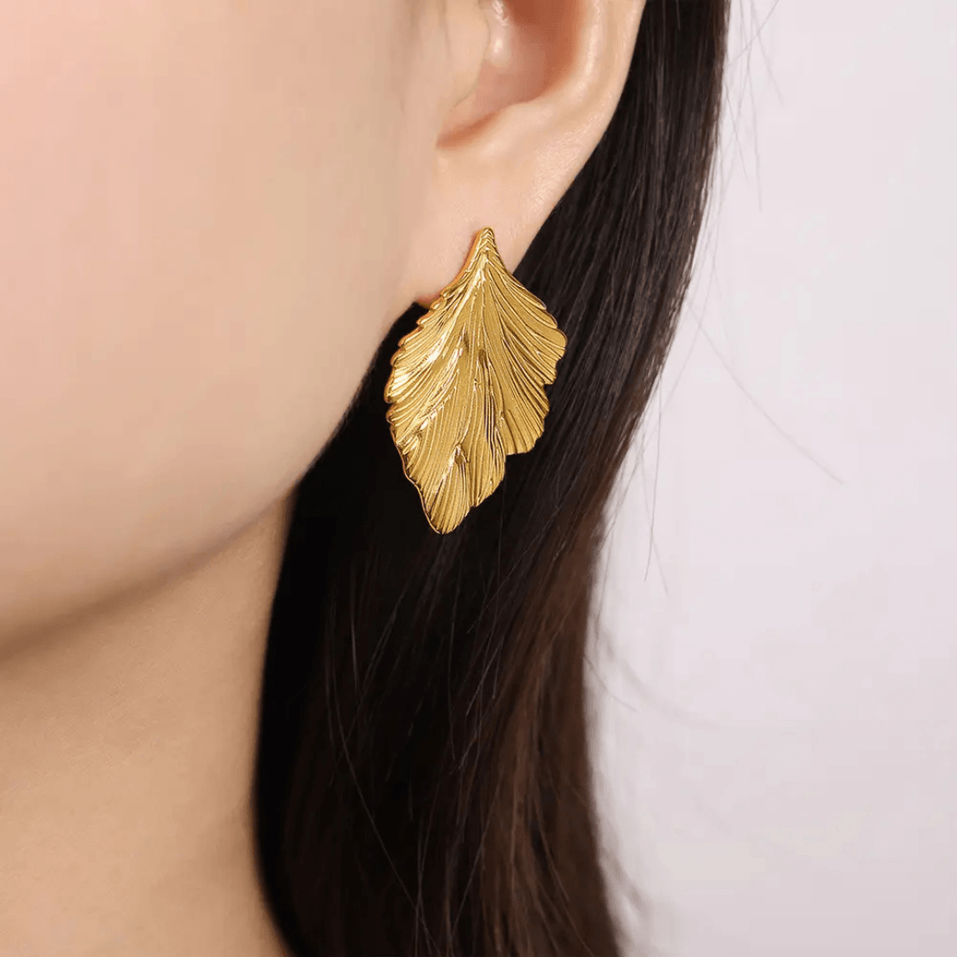 Petal & Leaf Earrings