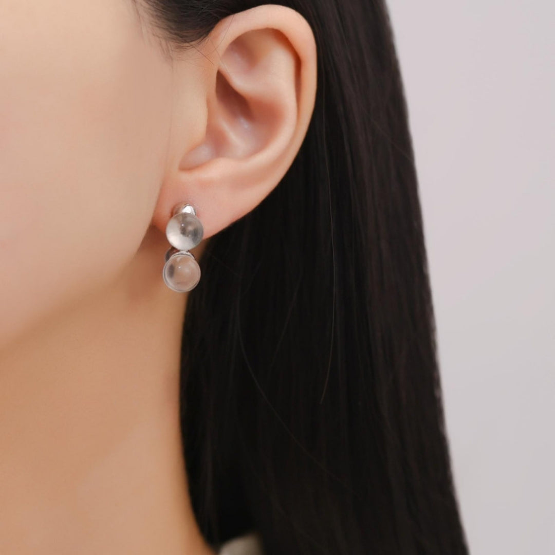 Clear Skies Hoops Earrings