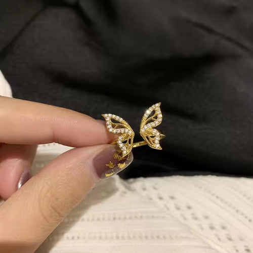 Float Like A Butterfly Ring