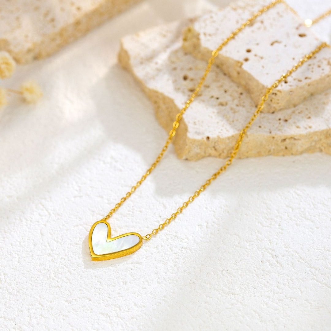 Seaside Serenade Heart Necklace