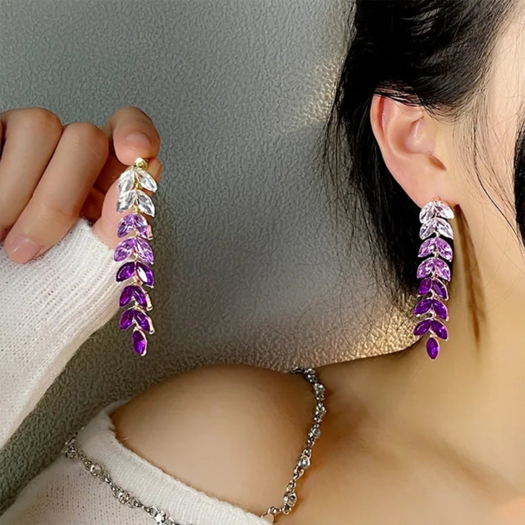 Crystal Meadow Drops Earring